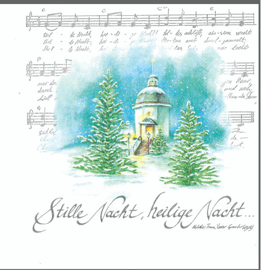 Silent Night Napkins