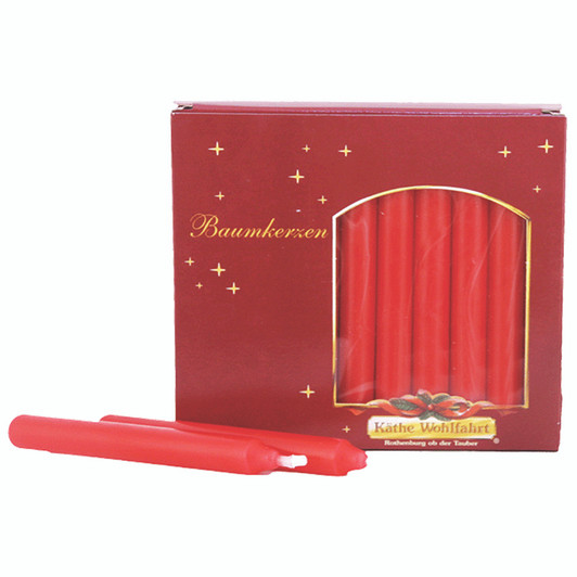 Red Tree Candles