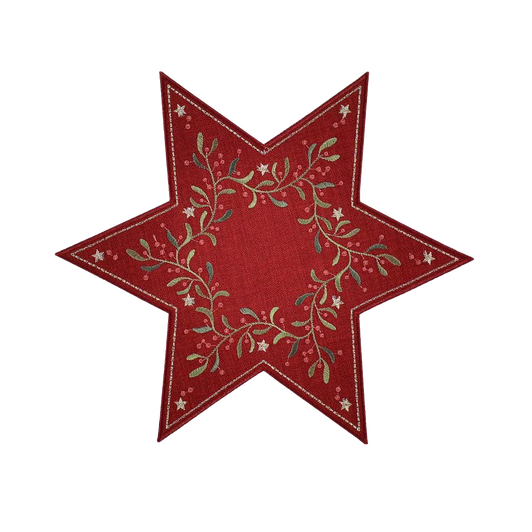 Red Holly Star Small