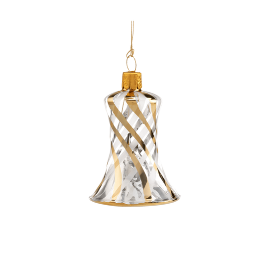 Gold & Silver Swirl Bell