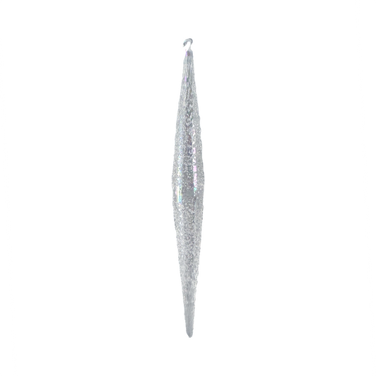 Iridescent Frosted Icicle Iridescent Frosted Icicle