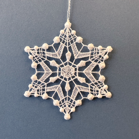 Snowflake Lace Ornament