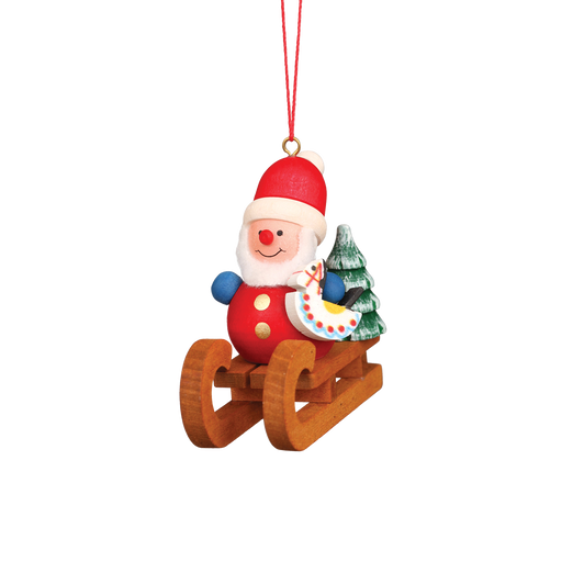 Mini Santa on Sled