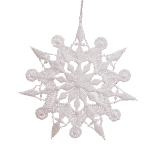 Embroidered Snowflake