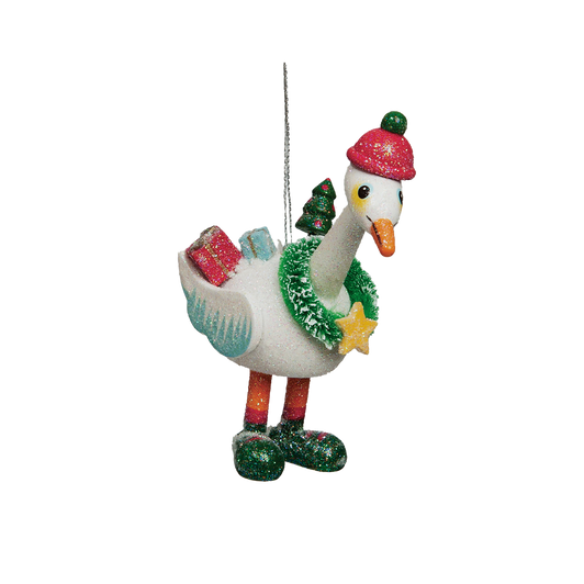 Frosty Christmas Goose