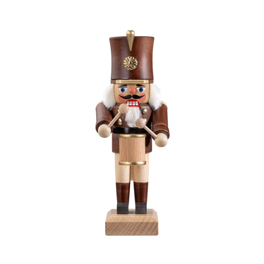 Drummer in Brown & Gold