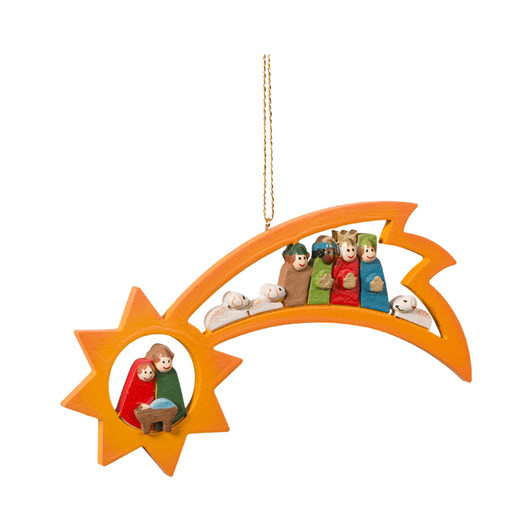 Colorful Christmas Charm Shooting Star