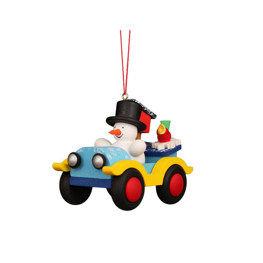 Car with Snowman