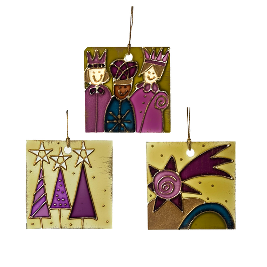 Christmas Glass Plate Variety