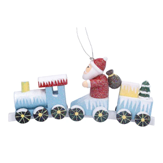 Frosty Train with Santa Side