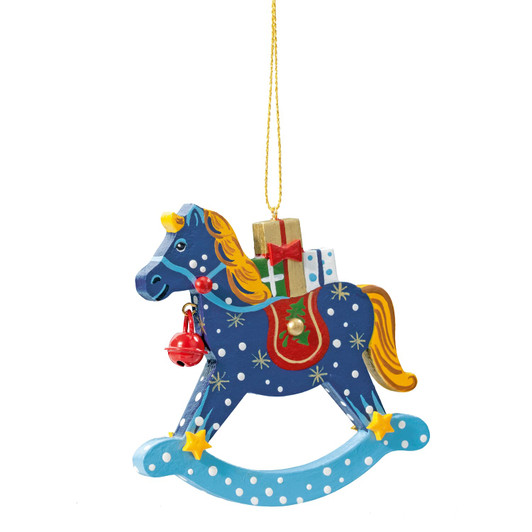 Winter Rocking Horse