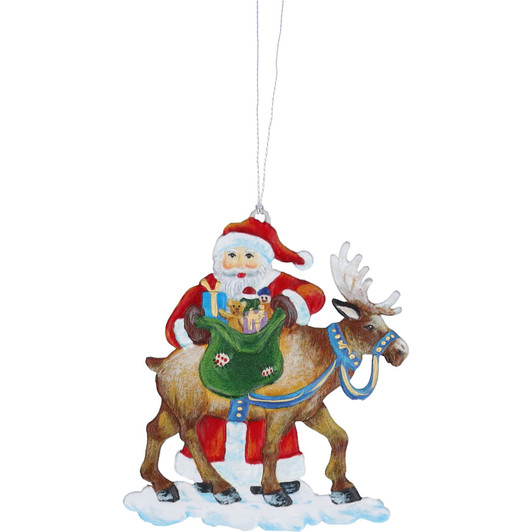 Father Christmas with Reindeer