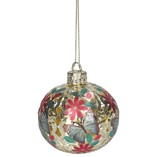 Bauble with Butterflies