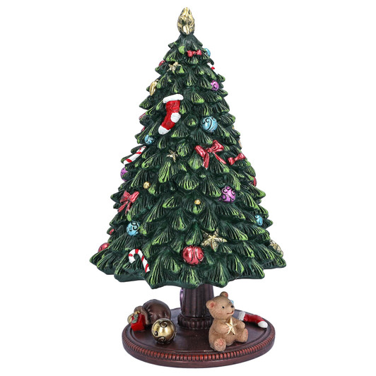 Festive Christmas Tree Music Box