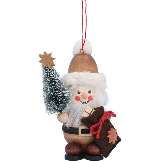 Santa Wooden Tree Ornament
