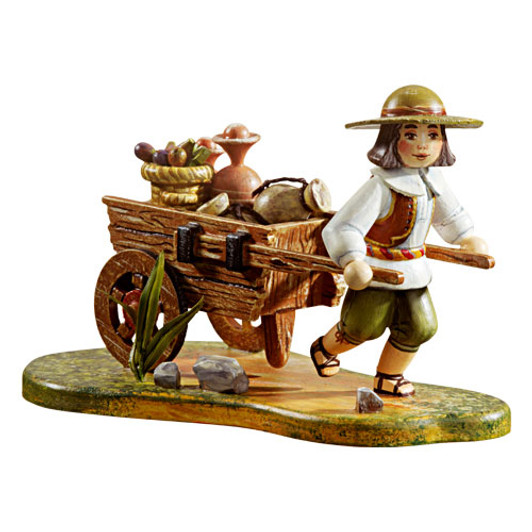 Farmer with Cart