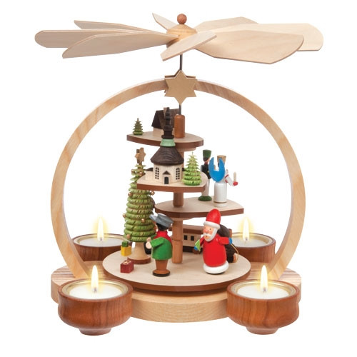Décoration De Noël Käthe Wohlfahrt – Stand Marrons Chauds – Fait Main – Allemagne