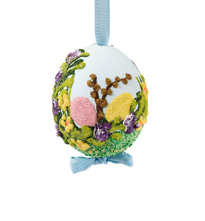 Embroidered Easter Egg Lamb