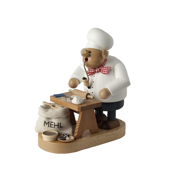 Baker Making Gingerbread