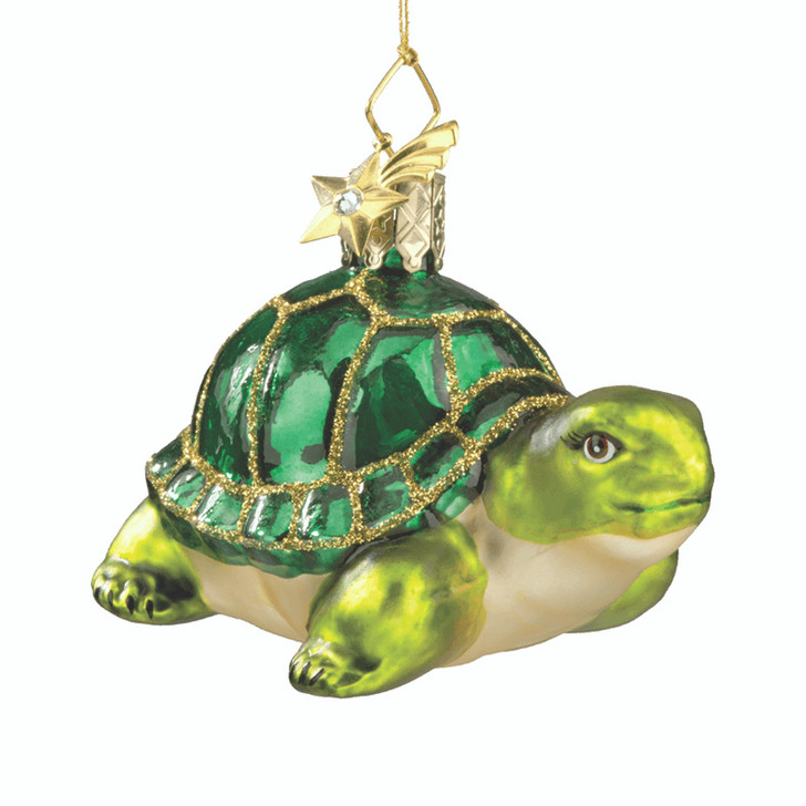 Green Turtle Ornament - Thumbnail 2