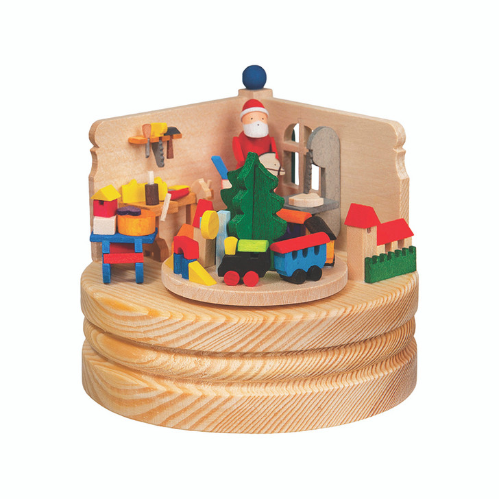 Toy Shop Trinket Wood Music Box