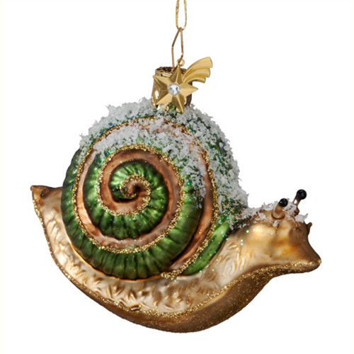 Snowy Snail