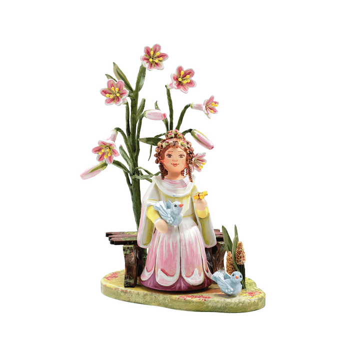 Colored Lily Flower Child