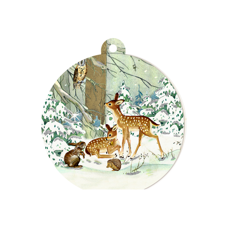 Nostalgic Pop-up Gift Tags - Option C Flat