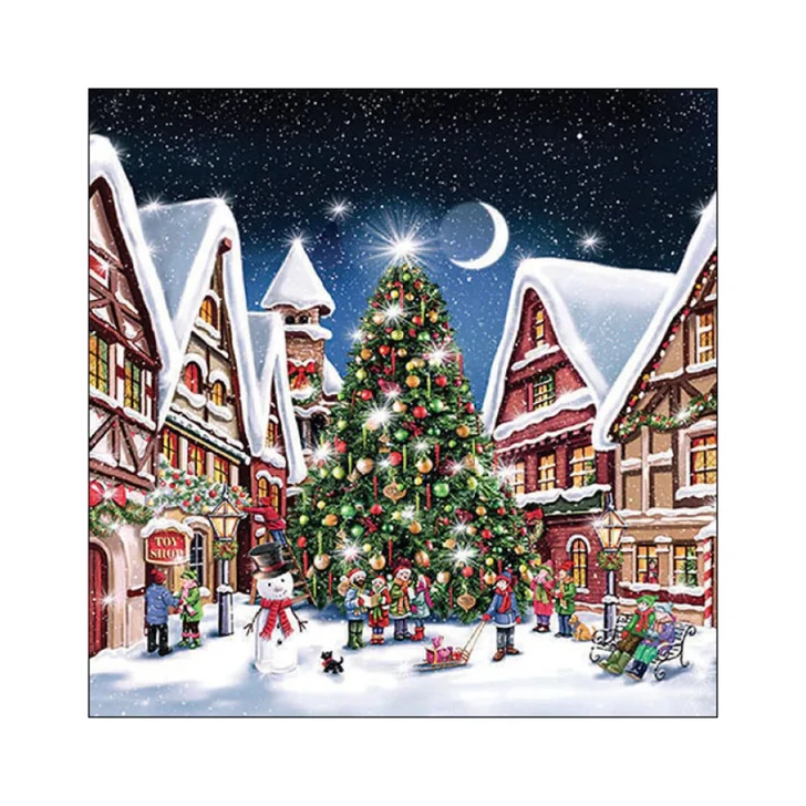 Christmas Market Napkins