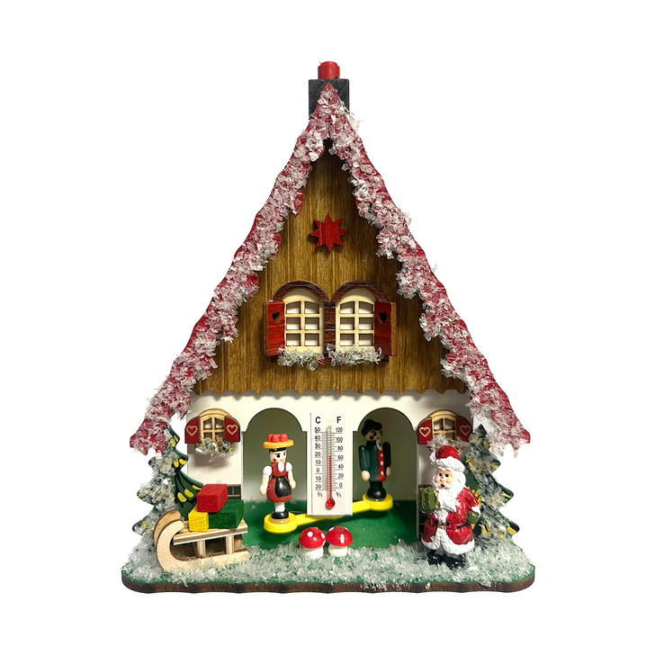 Weather House with Santa Claus