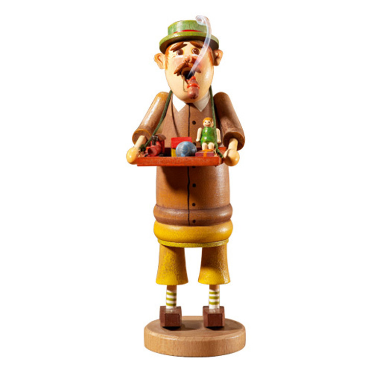 Toy Peddler with Green Hat