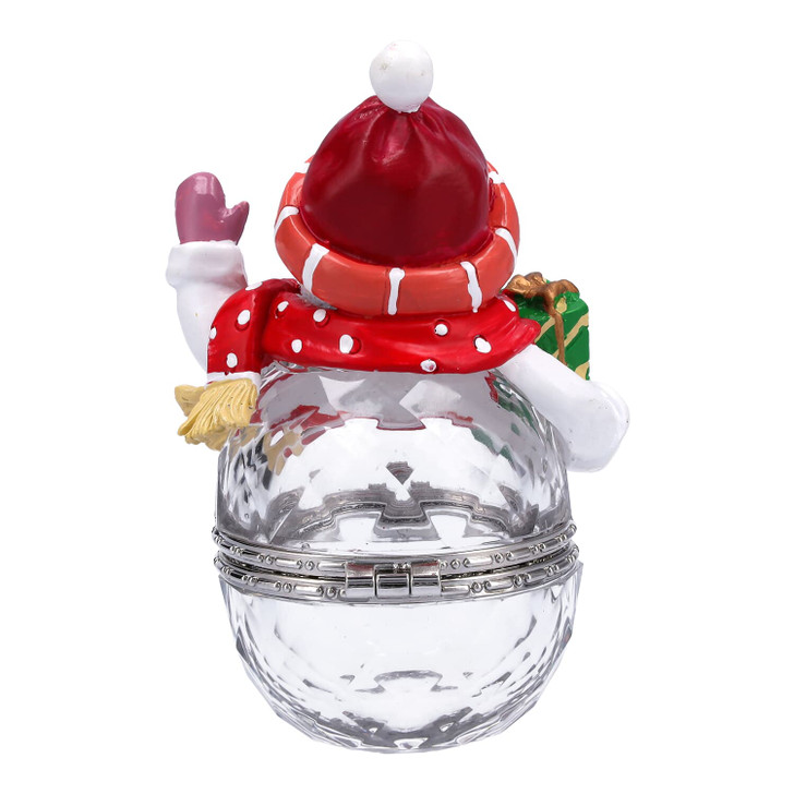 Snowman with Gift Trinket Box
