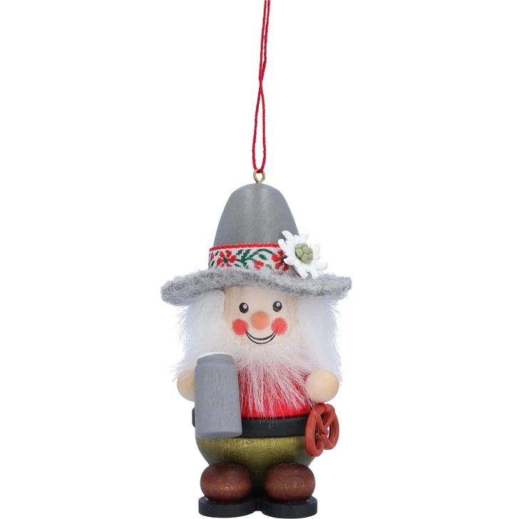 Bavarian Wooden Tree Ornament