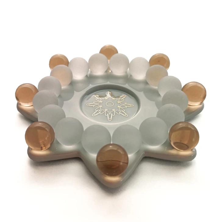 Beaded Glass Star Gloria