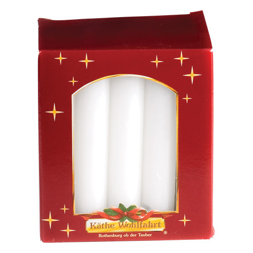 Large White Candles