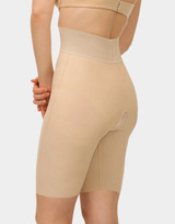 Made from breathable, lightweight fabric, the Isavela GR04 compression girdle offers smooth, zipper-free compression for tummy tuck, liposuction, BBL, glute implants, and postpartum recovery.