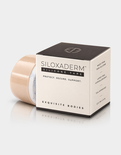 Siloxaderm is made from 100% medical grade silicone .
