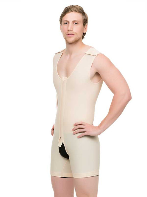 Isavela Male Compression Body Suit - No Sleeves