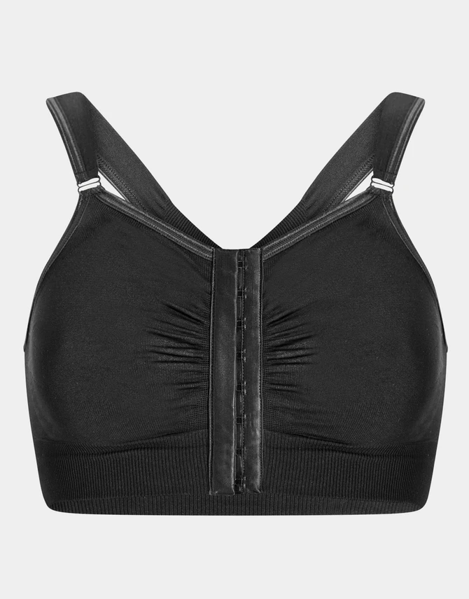 Bella Post-Op Bra in black