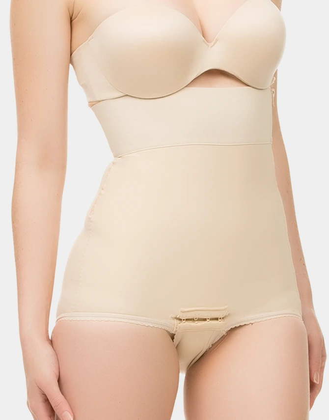 Isavela GR01 high-waisted brief-length abdominal girdle