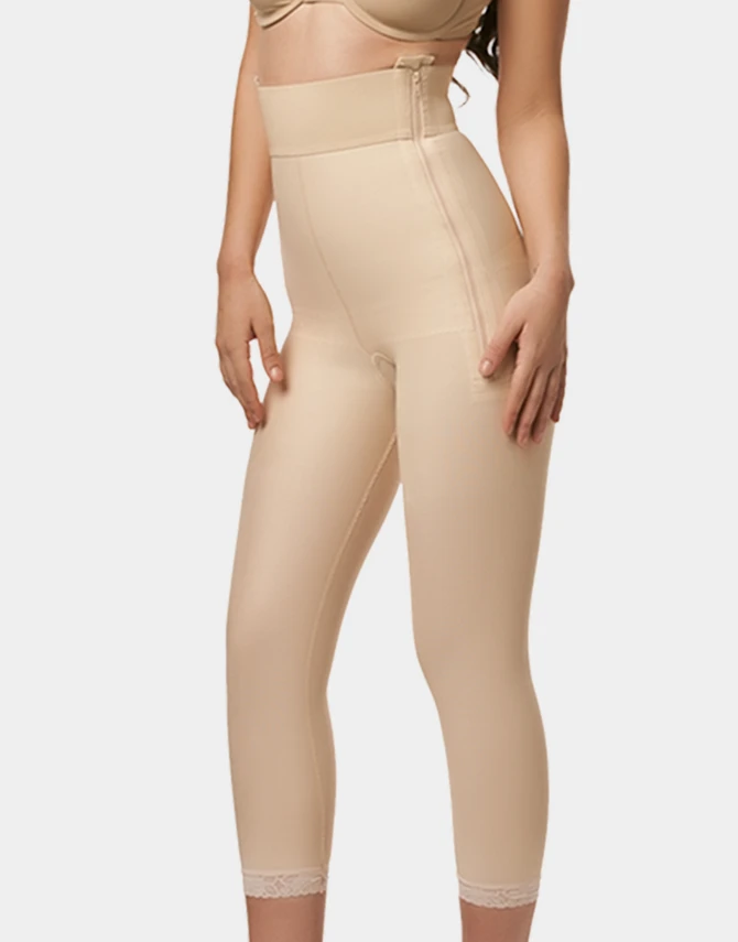 Isavela GR05 high-waisted below-knee abdominal girdle, alternate view
