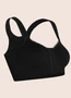 Alice Post-Op Bra in black, alternate view