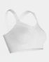 Bella Post-Op Bra in white, alternate view