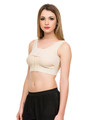 Isavela Compression Support Bra with 2" Elastic Band and 3" Stabilizer Band