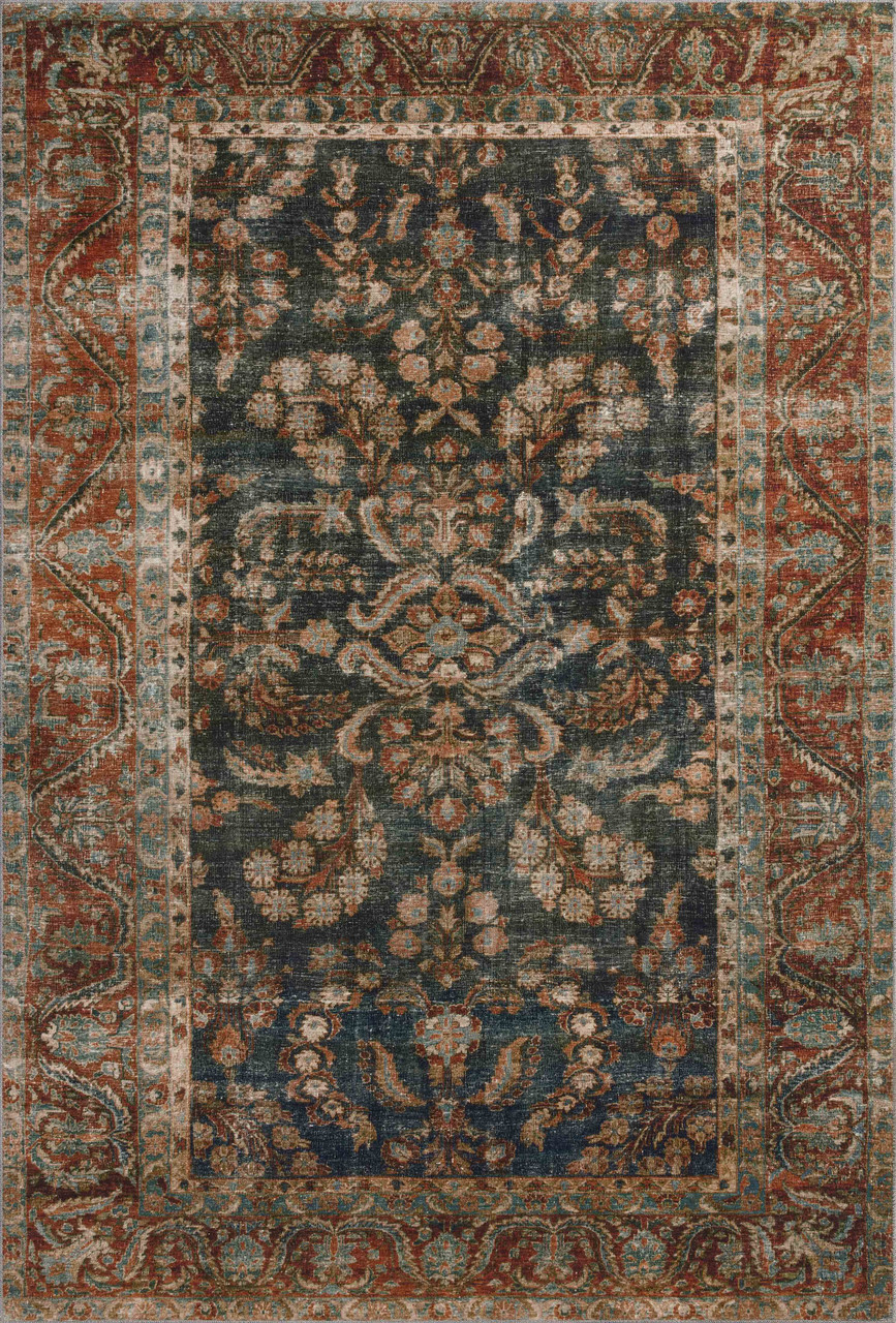 Chris Loves Julia x Loloi Jules JUL-10 Ocean Spice Rug - Payless Rugs