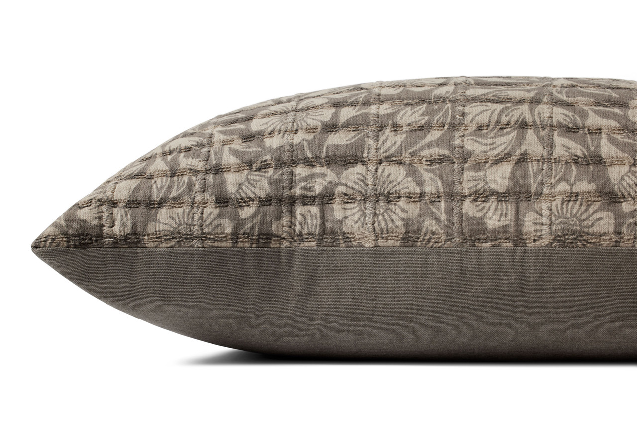 Jean Stoffer x Loloi PJS0021 Chocolate Pillow - Thumbnail 2