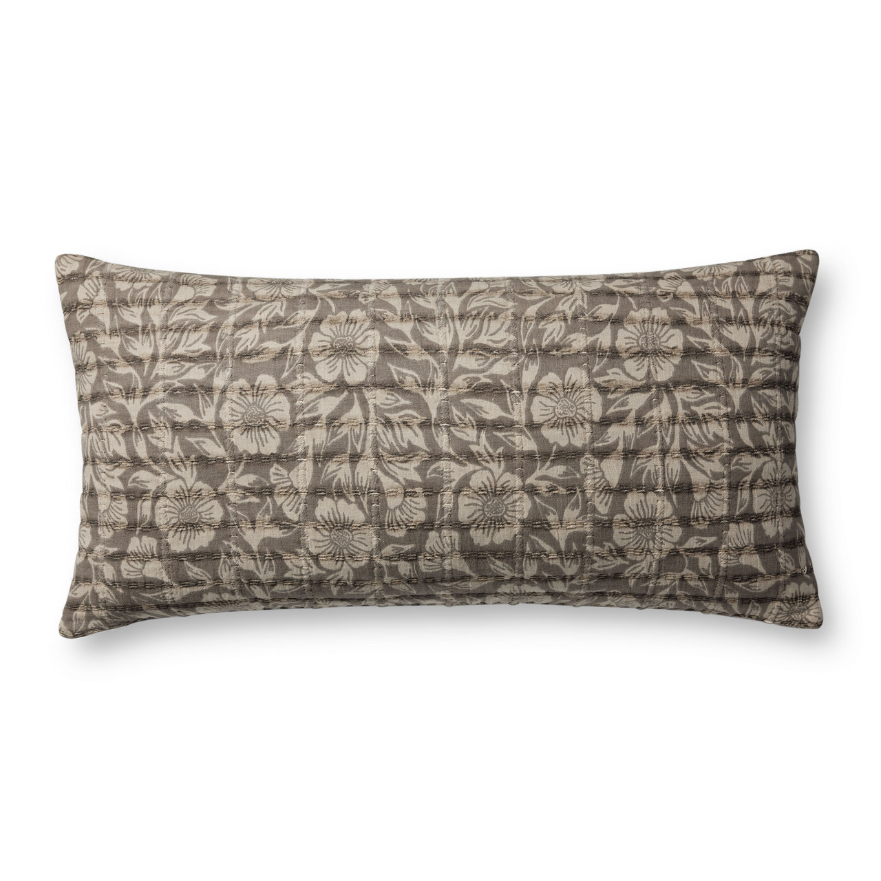 Jean Stoffer x Loloi PJS0021 Chocolate Pillow