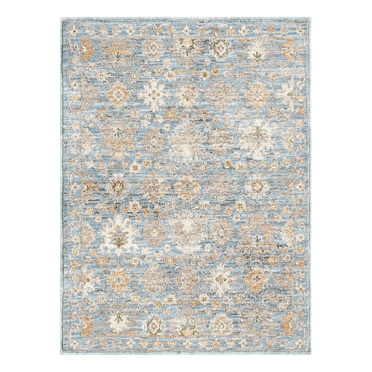 ララ LR Home Viola 83127 Blue Multi Rug - Payless Rugs