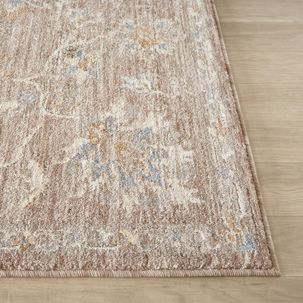 LR Home Viola 83132 Brown Ivory Rug - Payless Rugs