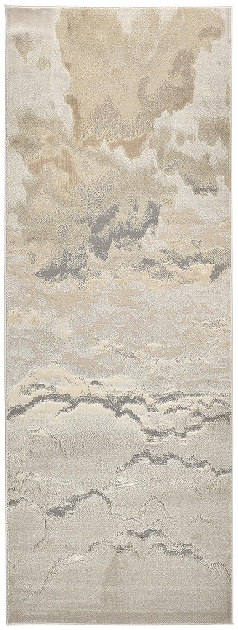 Feizy Aura 3727F Gold Beige Rug